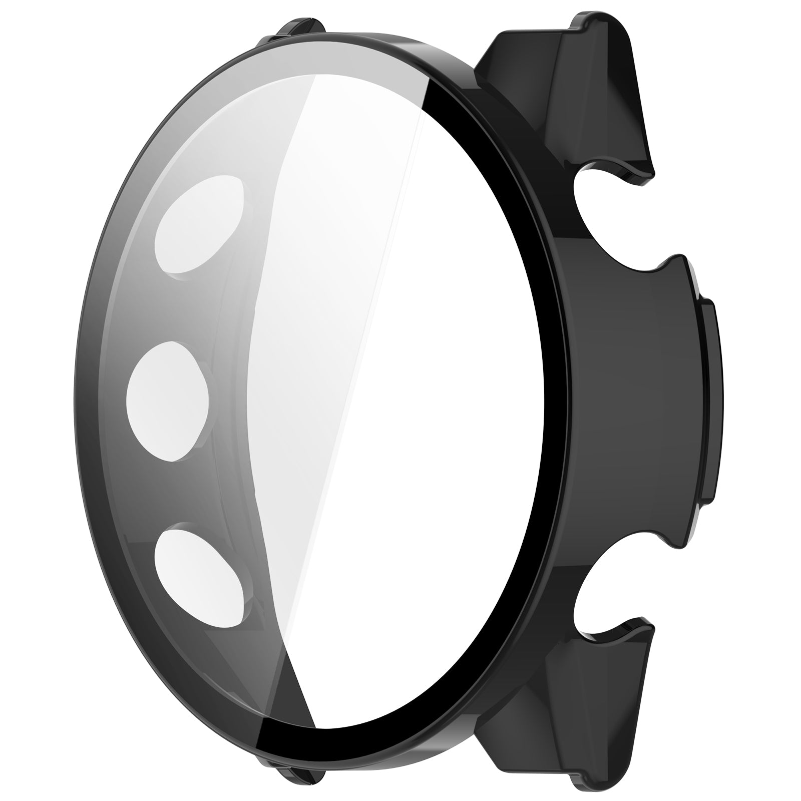 Garmin Forerunner 70 hard case met glas (zwart)