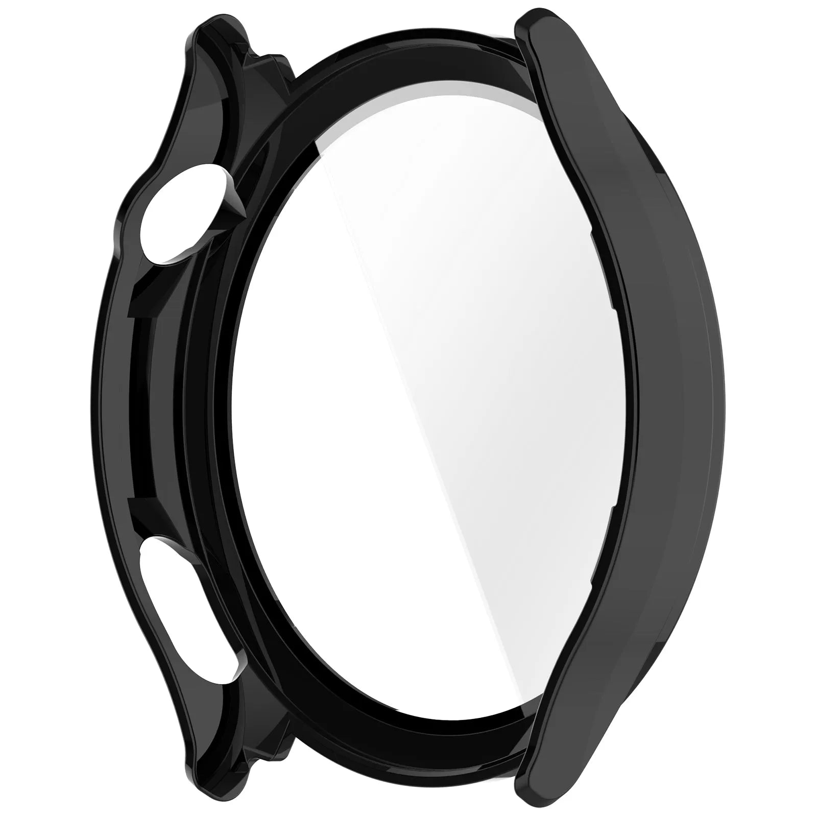 Oppo Watch S hard case met glas (zwart)