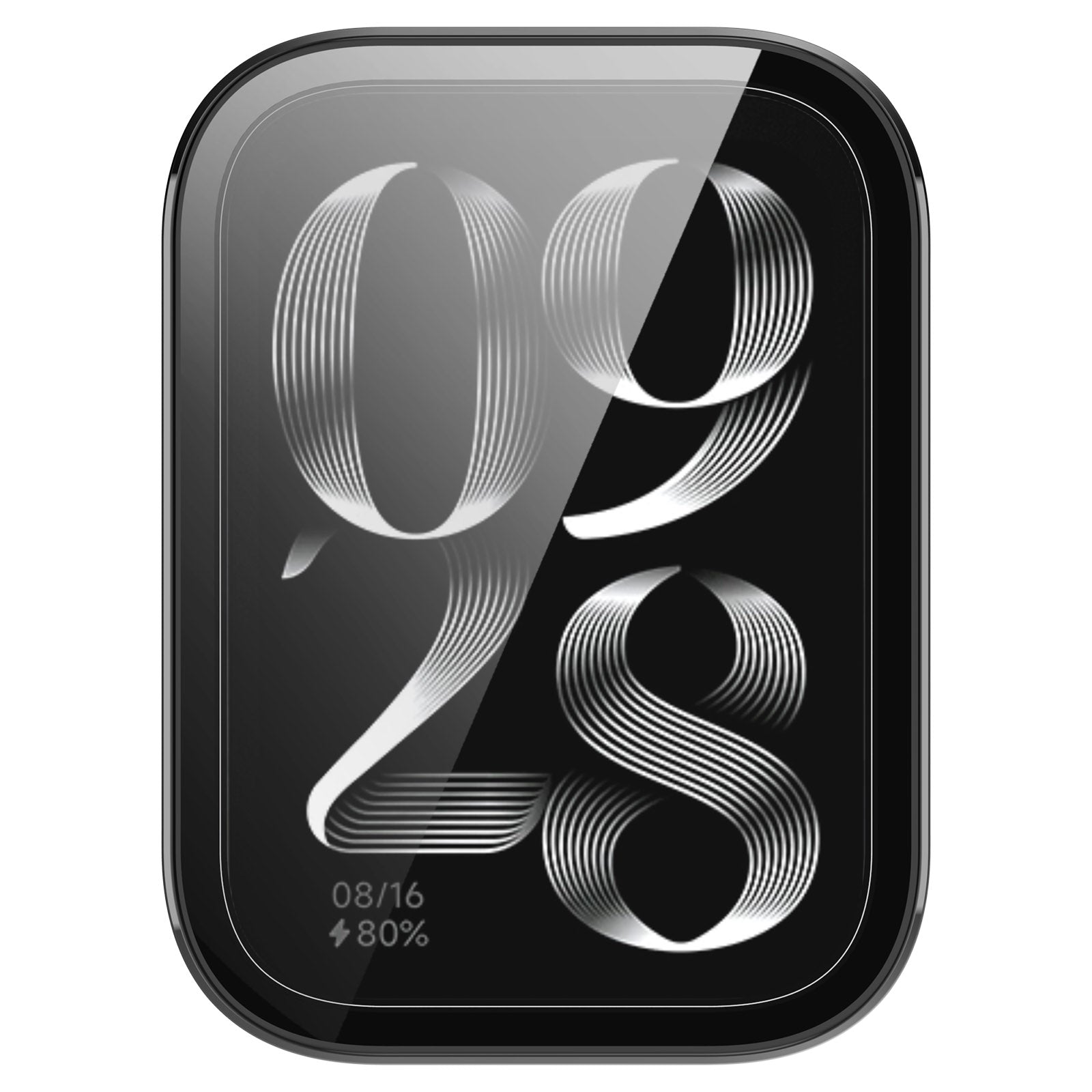 Xiaomi Smart Band 10 Pro PC Case with Glass (Black)