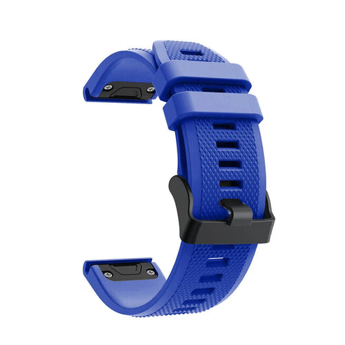 Garmin Tactix 8 - 47mm siliconen bandje (blauw)