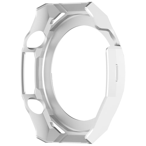Huawei Watch Ultimate 2 PC case met glas (wit/blauw)