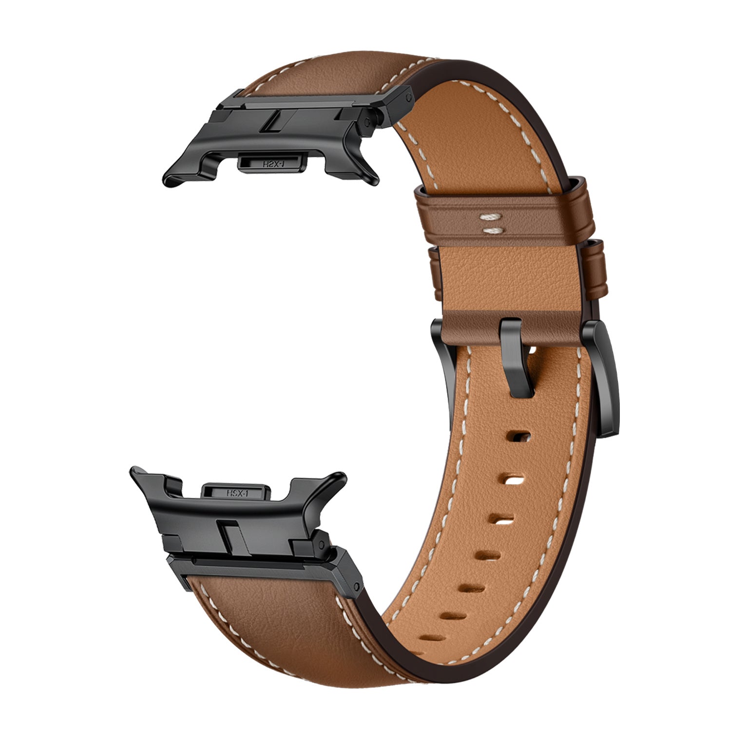 Samsung Galaxy Watch 9 - 40mm premium leren bandje (bruin)