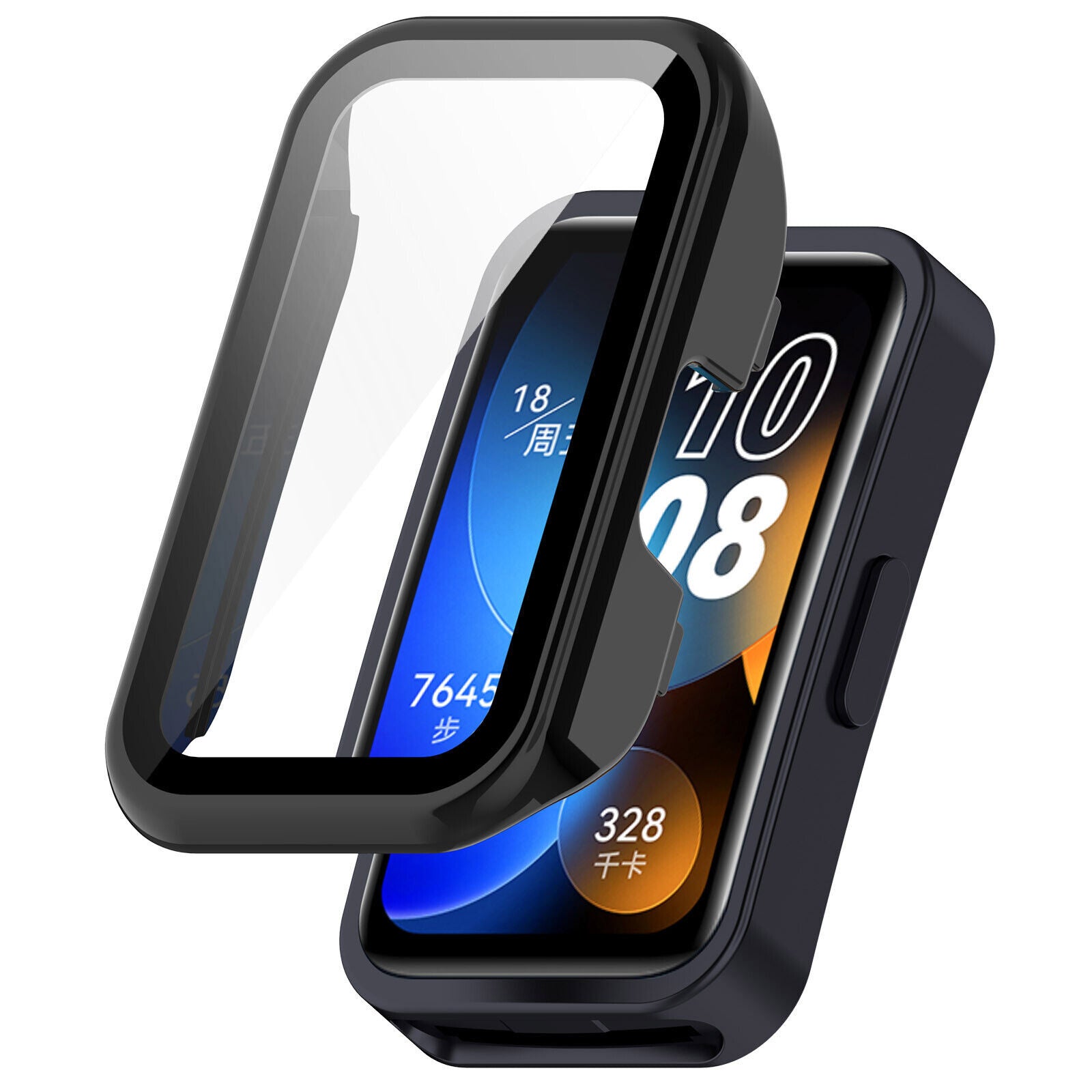 Huawei Band 8 beschermhoesje met glas