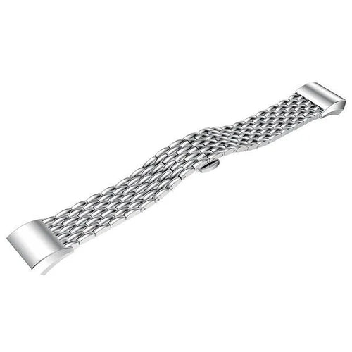 Steel Dragon Strap, silver, without a watch, 3/4 front view
