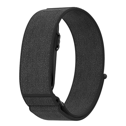Nylon Strap 'Classic', rock black, without a watch, 3/4 front view