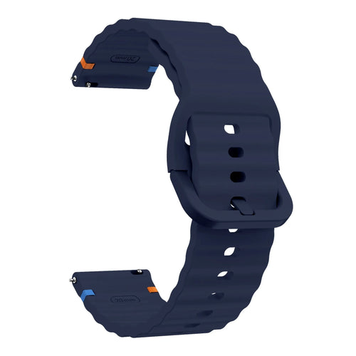 Amazfit GTR 4 Wave Silicone Bracelet (Dark Blue)
