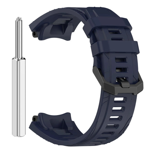 Amazfit T-Rex 3 siliconen bandje (donkerblauw)