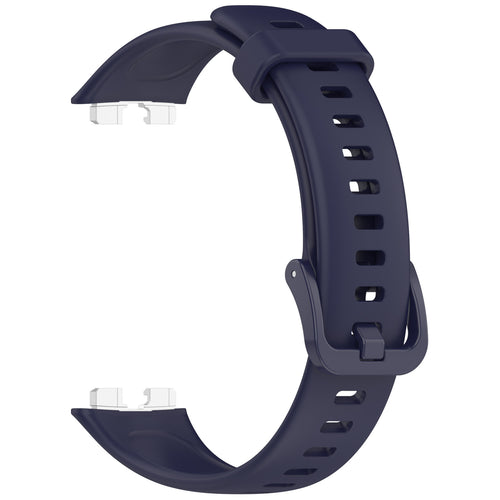 Huawei Band 8 classic siliconen bandje (donkerblauw)