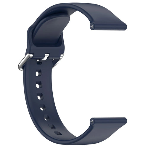 Coros Apex 4 - 46mm siliconen gesp band (donkerblauw)