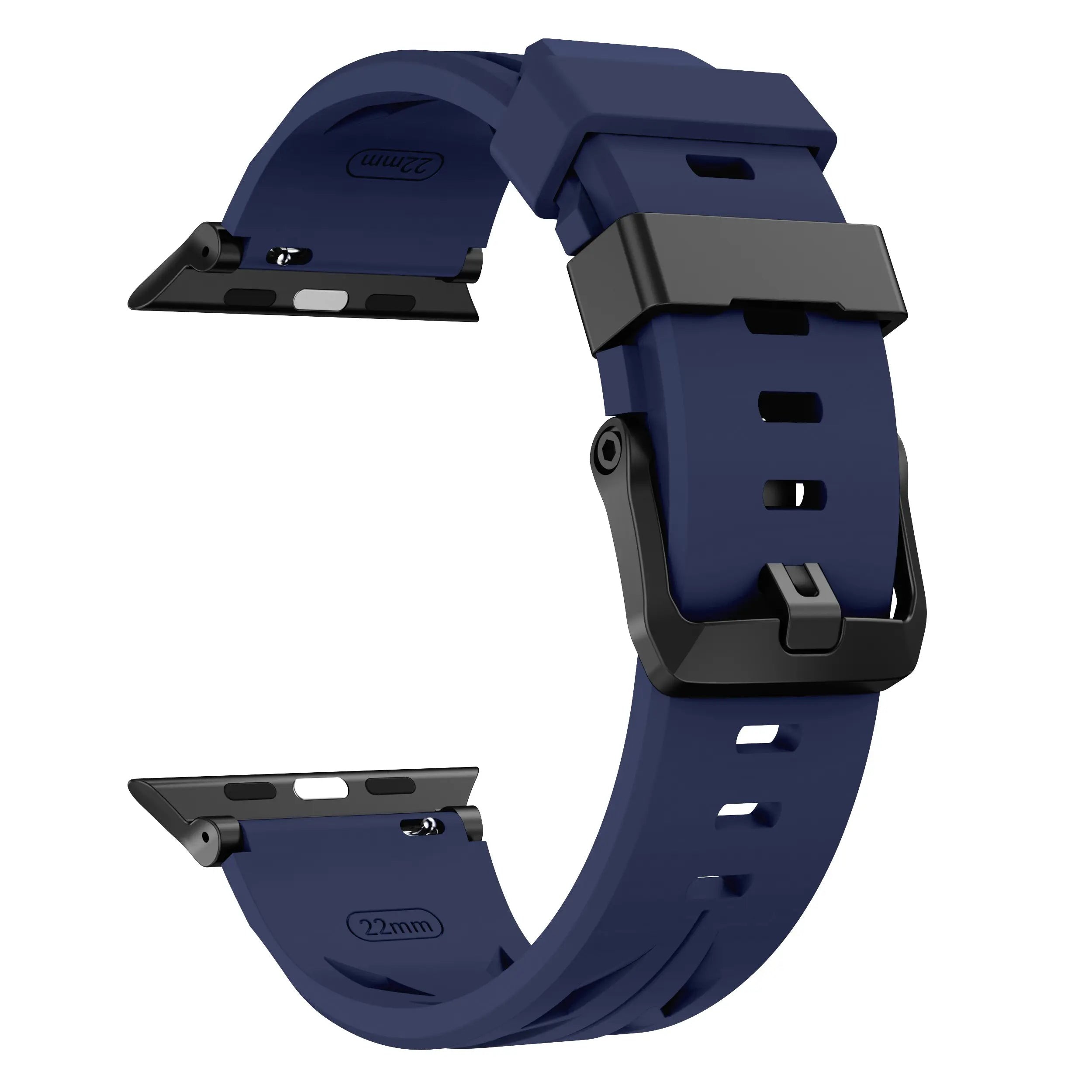 Apple Watch Race Silicone Strap (Dark Blue)