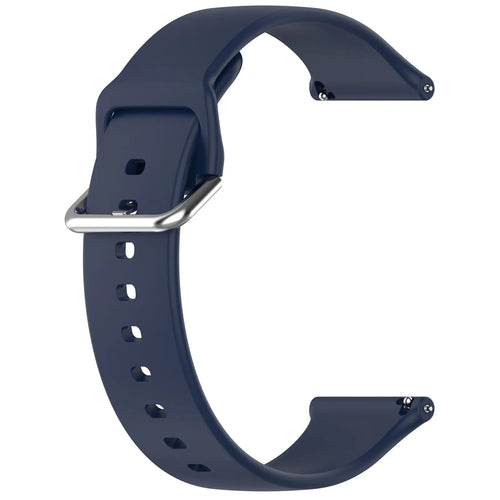 Coros Apex 4 - 46mm siliconen gesp band (donkerblauw)