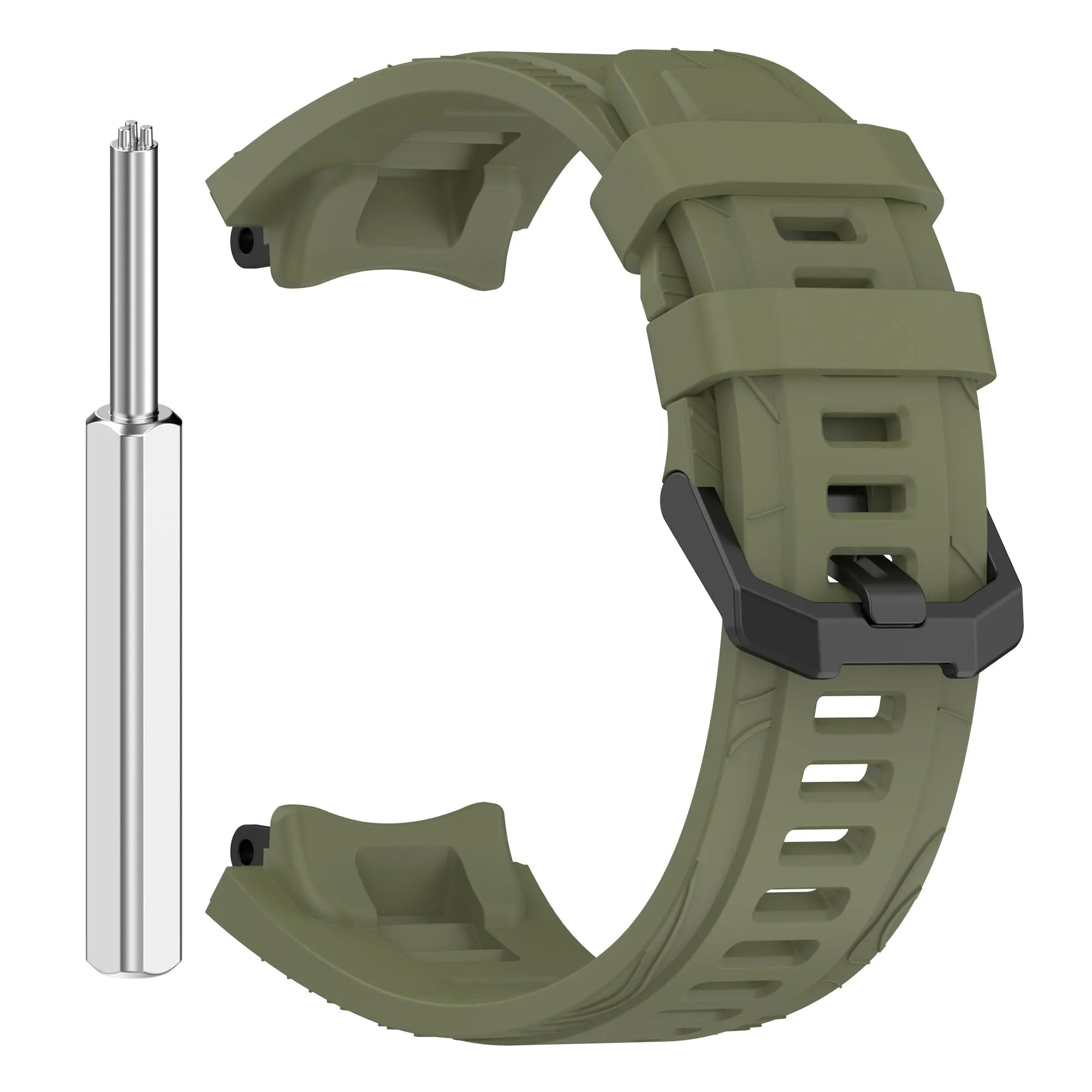 Amazfit T-Rex 3 siliconen bandje (donkergroen)