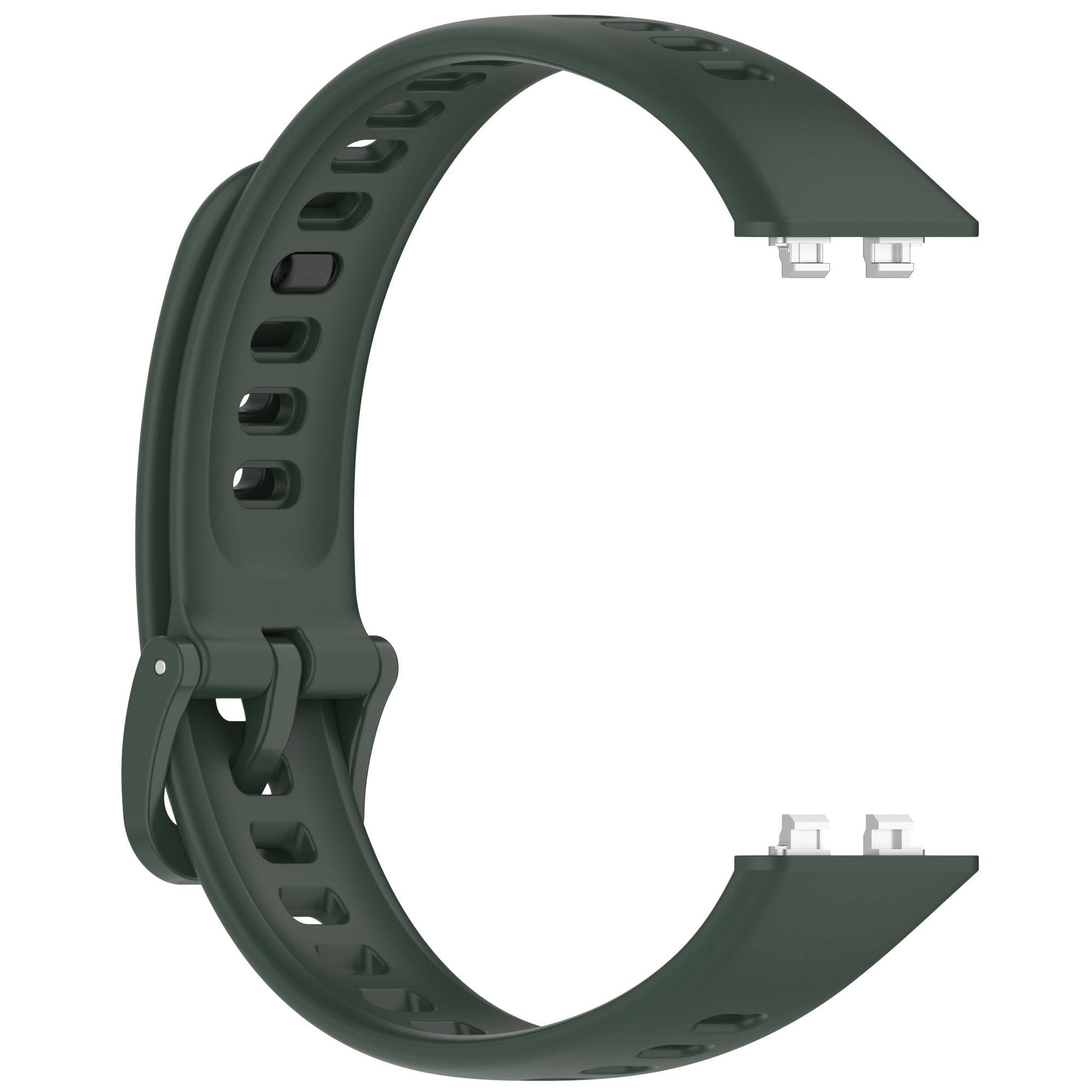 Huawei Band 11 Pro siliconen bandje (donkergroen)