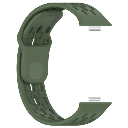 Huawei Watch Fit 5 Silicone Air Strap (Dark Green)