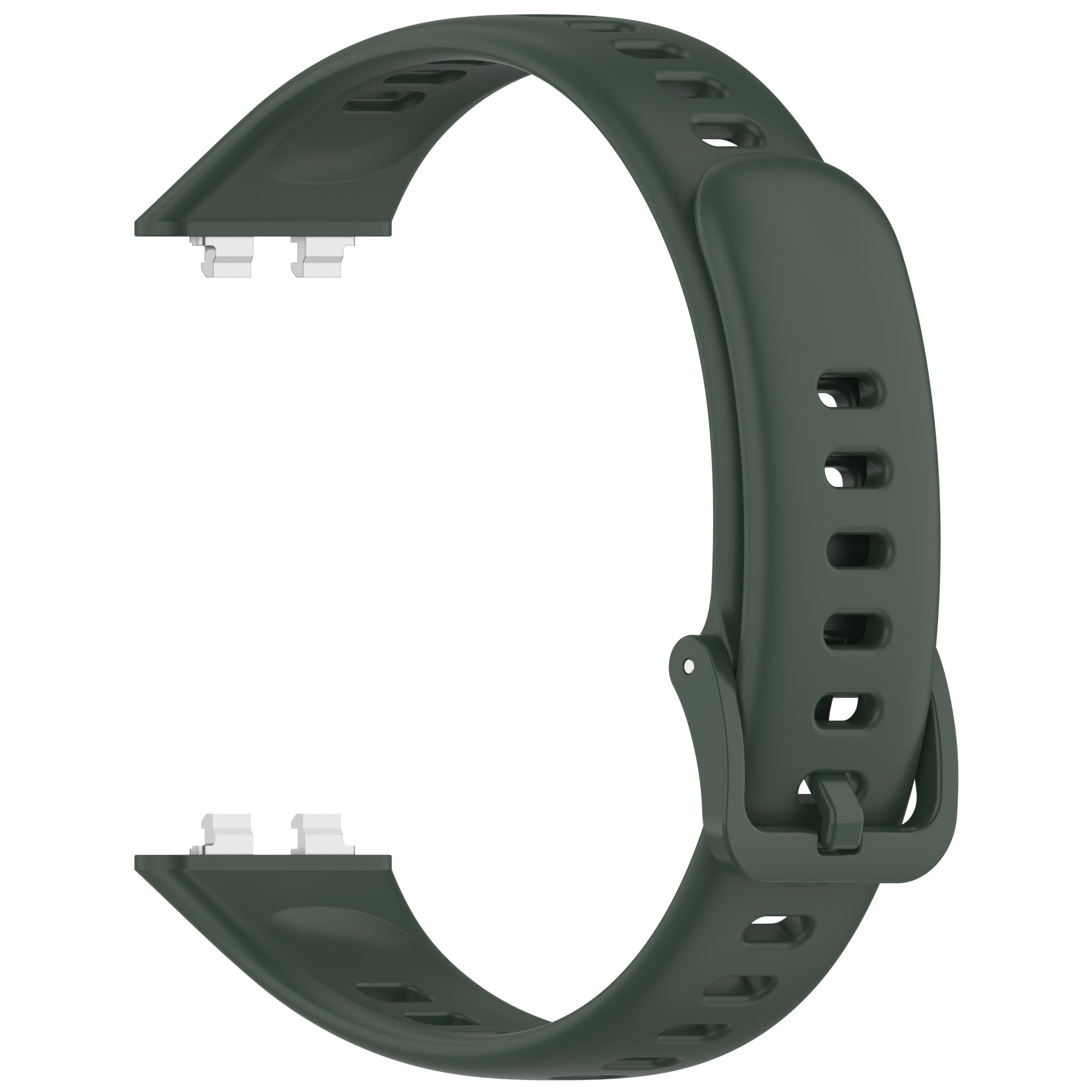 Huawei Band 11 Pro siliconen bandje (donkergroen)