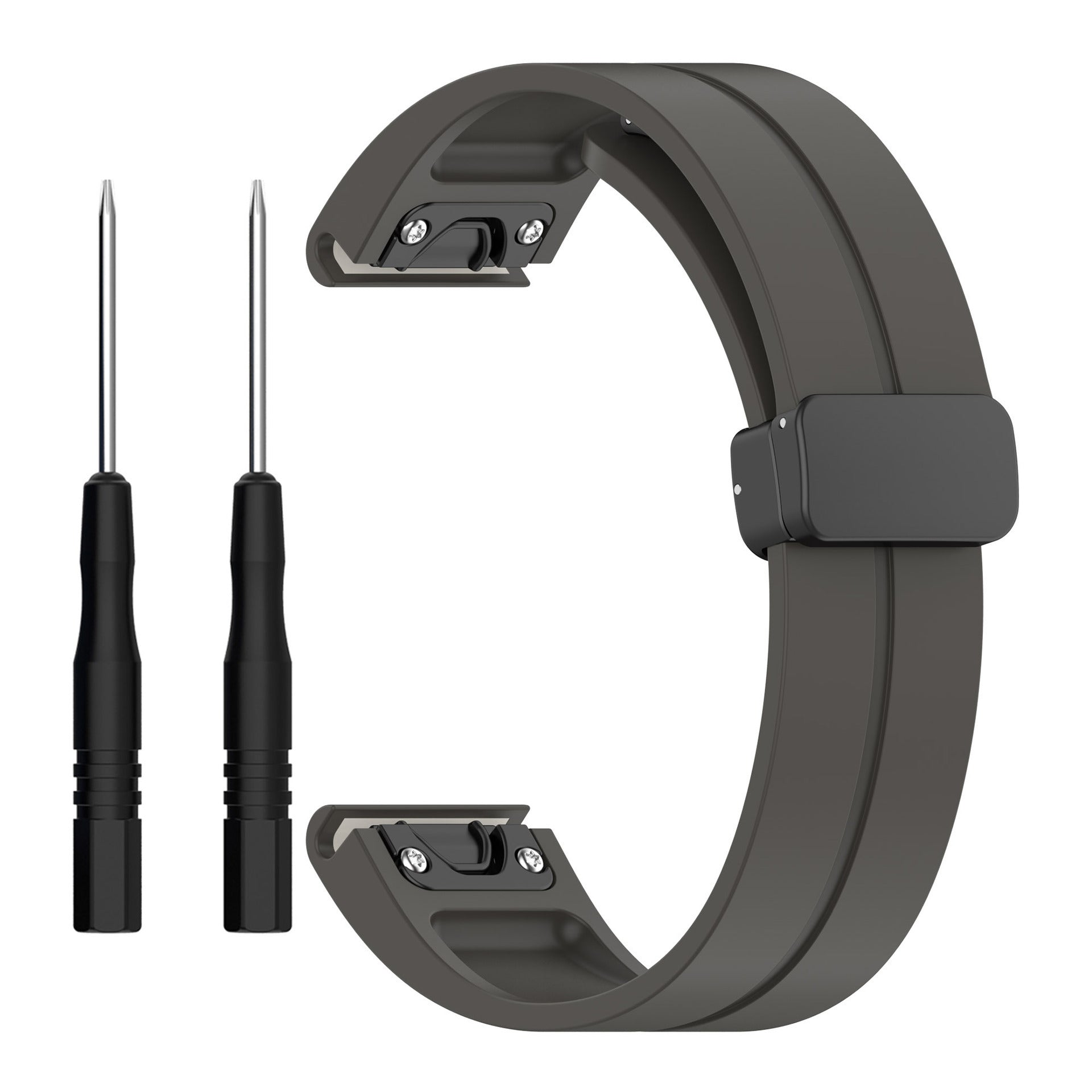 Garmin Tactix 7 Pro sport band met D-buckle (donkergrijs)