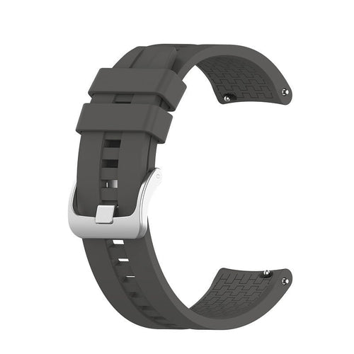 Huawei Watch GT 5 Pro - 46mm extreme silicone band (donkergrijs)