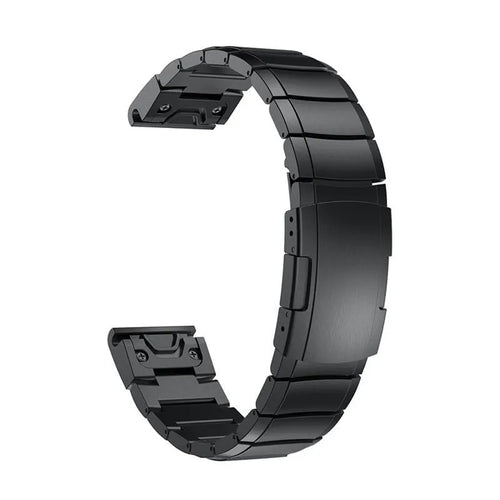 Metal Strap, black, without a watch, 3/4 front view