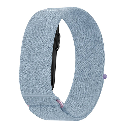 Bandz Garmin Cirqa nylon band 'Classic' (lichtblauw)