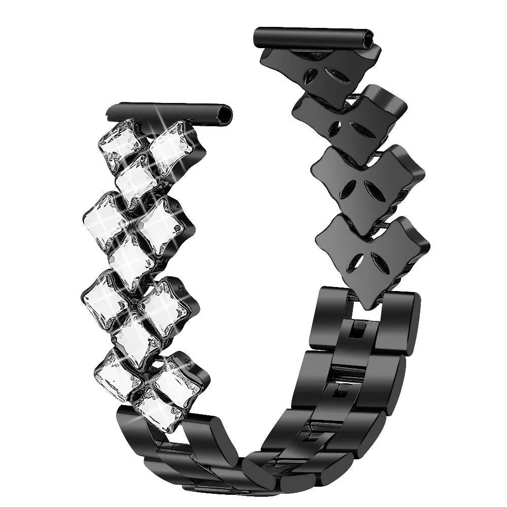 Coros Apex 42mm steel diamond bandje (zwart)