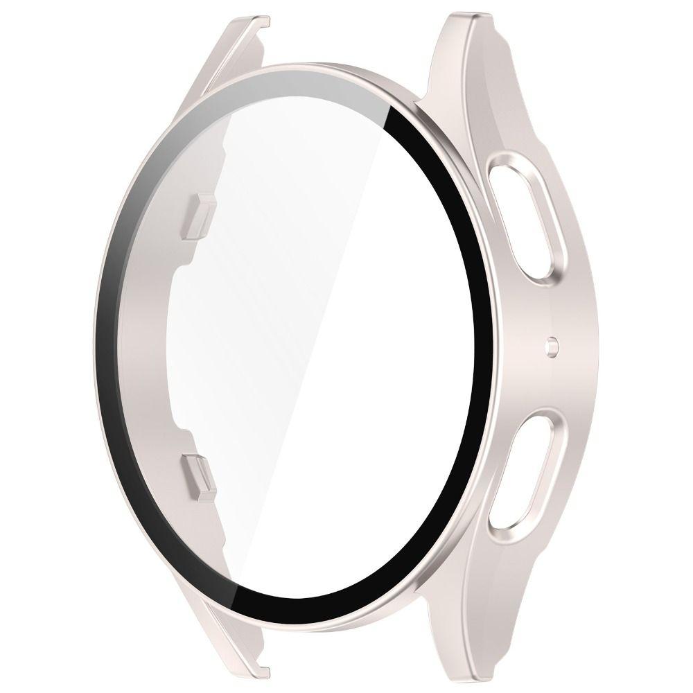 Samsung Galaxy Watch 7 40mm hard case met glas (sterrenlicht)