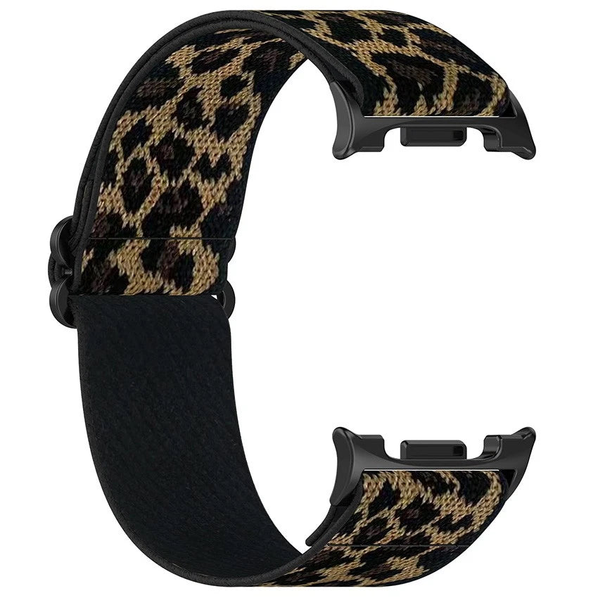 Samsung Galaxy Watch 9 - 40mm elastisch bandje (Leopard)