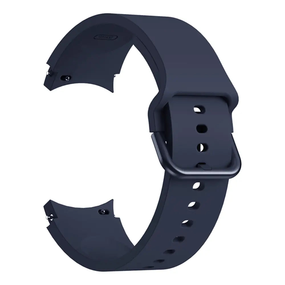 Samsung Galaxy Watch 4 - 40mm siliconen gesp band (donkerblauw)
