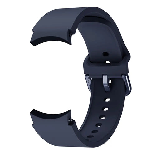 Samsung Galaxy Watch FE Buckled Silicone Strap (Dark Blue)