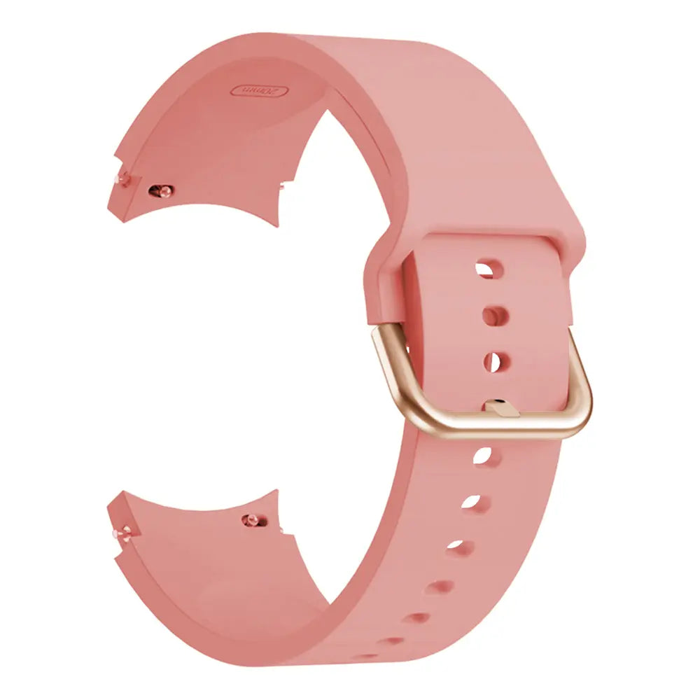Samsung Galaxy Watch 7 - 40mm siliconen gesp band (roze)