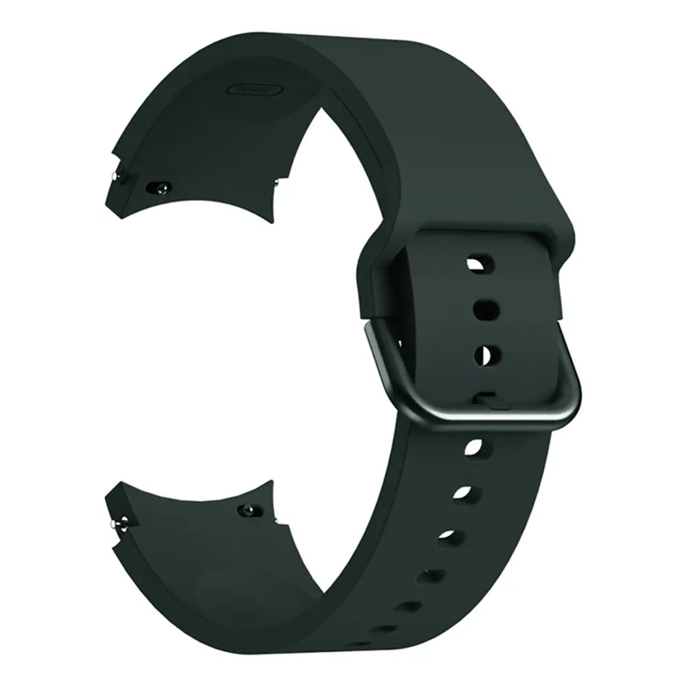 Samsung Galaxy Watch 7 - 40mm siliconen gesp band (donkergroen)