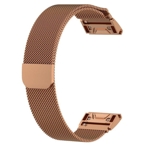 Garmin D2 Charlie Milanese Strap (Rose Gold)