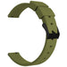 Luxe siliconen horlogeband 14mm universeel (groen)