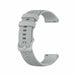 Siliconen horlogeband 18mm universeel (grijs)