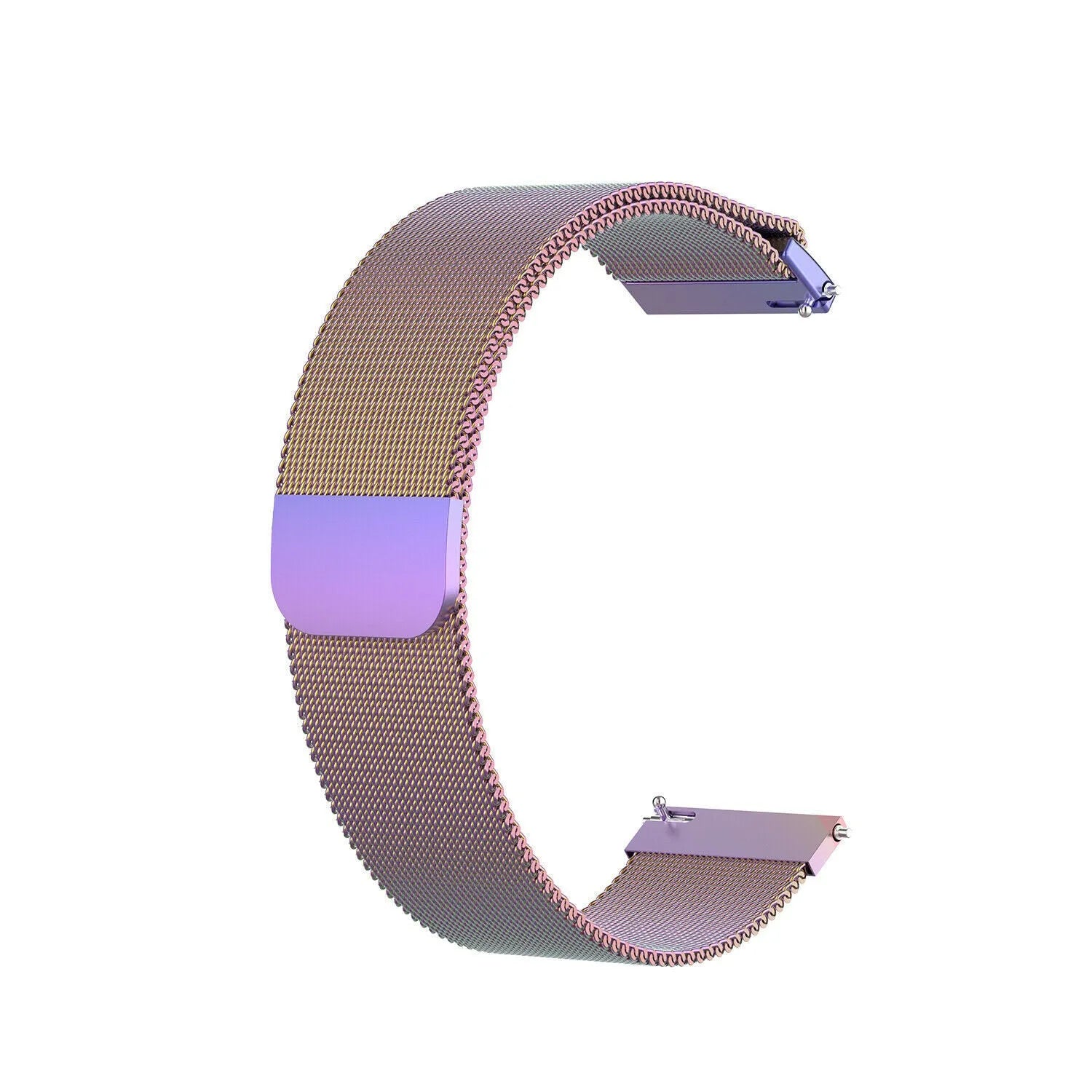 Milanese Strap, rainbow, without a watch, 3/4 front view