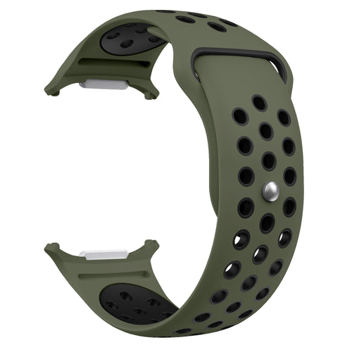 Samsung Galaxy Watch Ultra sport band (legergroen/zwart)