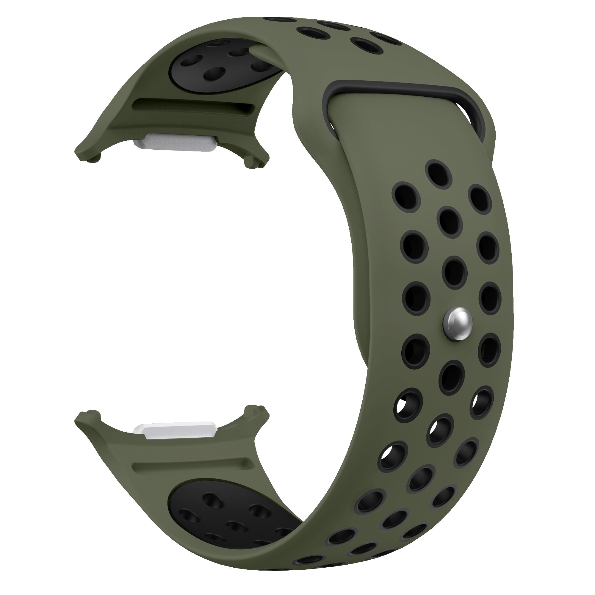 Samsung Galaxy Watch Ultra sport band (legergroen/zwart)