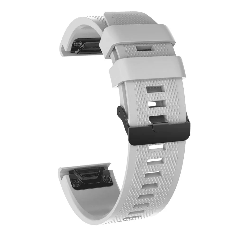 Coros Vertix 2 / 2s siliconen bandje (lichtgrijs)