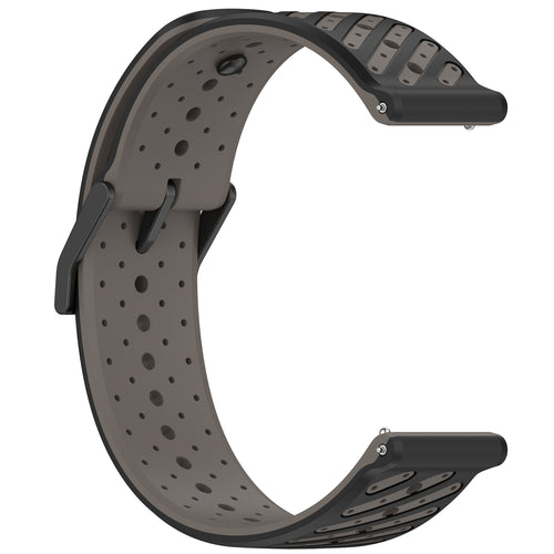 Huawei Watch GT 2 Pro striped silicone band (grijs)