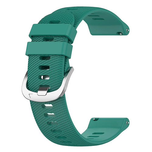 Coros Pace Pro siliconen bandje (dennengroen)