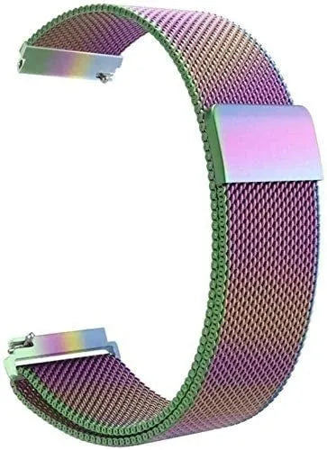 Milanese Strap, rainbow, without a watch, 3/4 front view