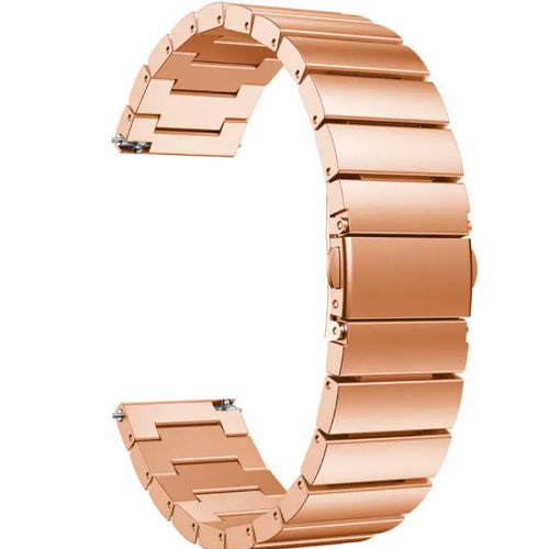 Premium Metal Strap, rose gold, without a watch, 3/4 front view
