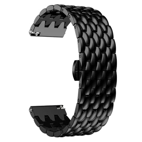 Honor Magic Watch 2 stalen draak band (zwart)