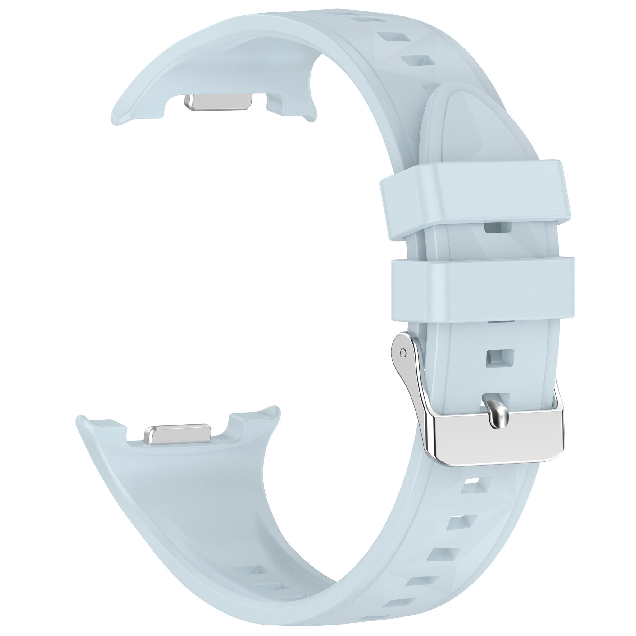 Samsung Galaxy Watch 9 - 44mm diamond silicone band (lichtblauw)