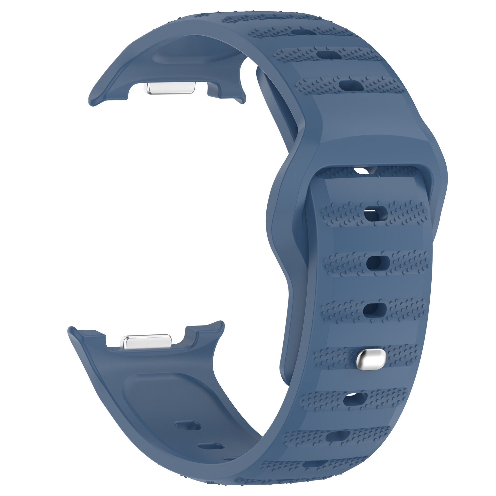 Samsung Galaxy Watch 8 - 44mm outdoor siliconen bandje (grijsblauw)