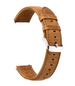 Lederen horlogeband 22mm - universeel - bruin