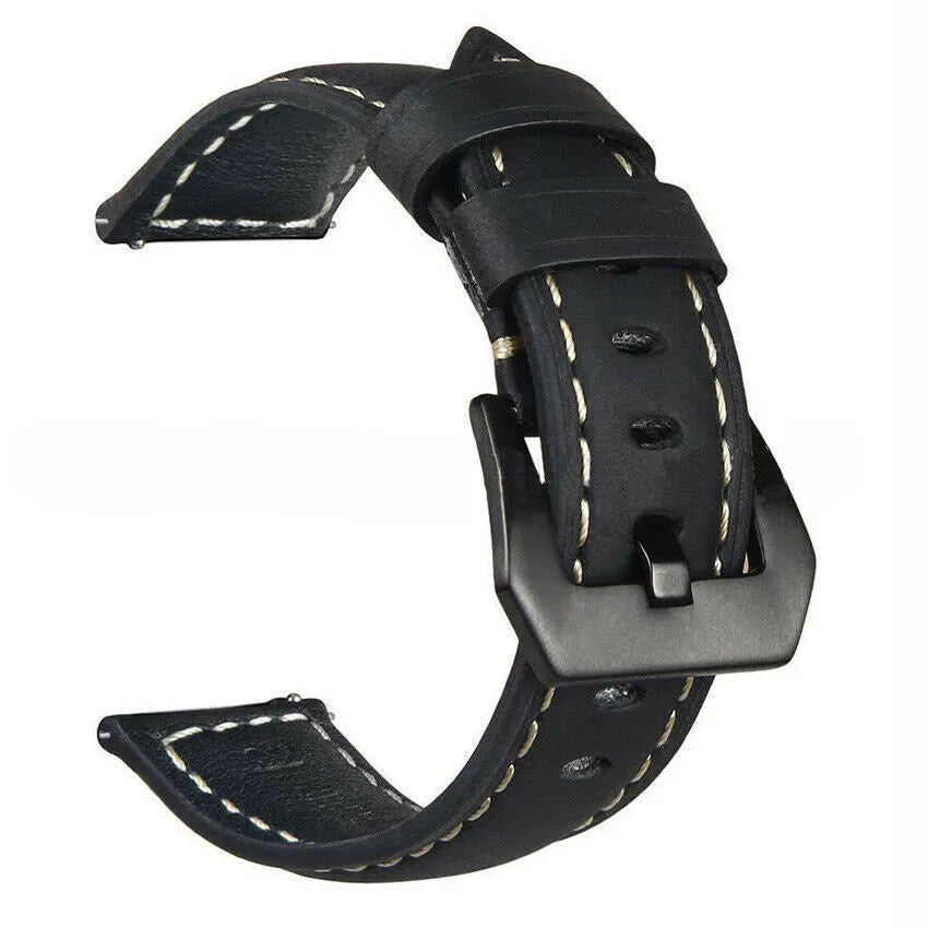 Honor Magic Watch 2 leren bandje (zwart)