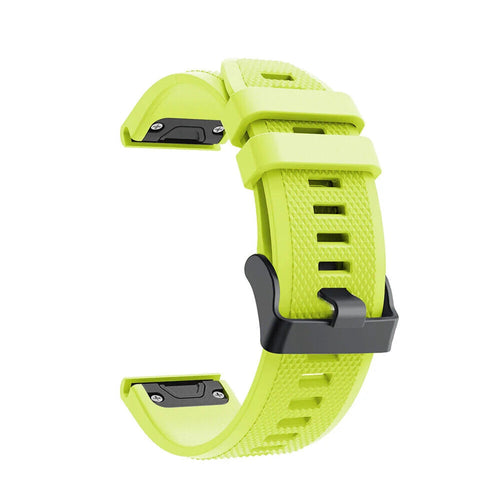 Garmin Tactix 8 - 47mm siliconen bandje (lichtgroen)
