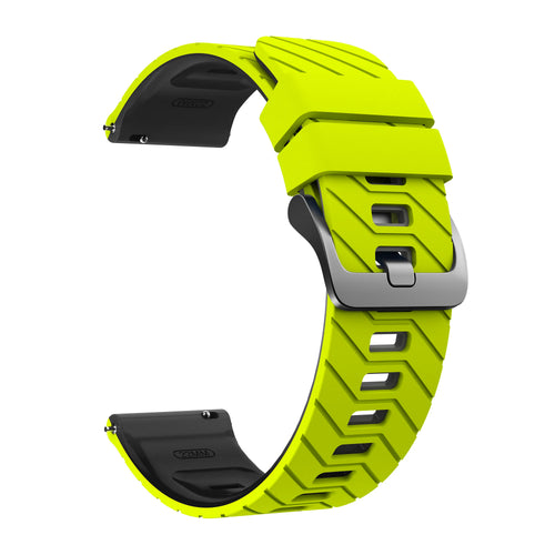 OnePlus Watch Twill Sport Strap (Bright Yellow/Black)