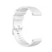 Luxe siliconen horlogeband 20mm - universeel - wit