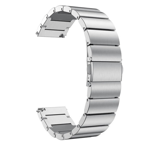 Premium Metal Strap, silver, without a watch, 3/4 front view